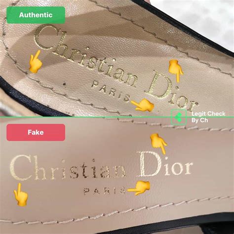 how to spot fake christian dior sandals|dior shoes authenticity check.